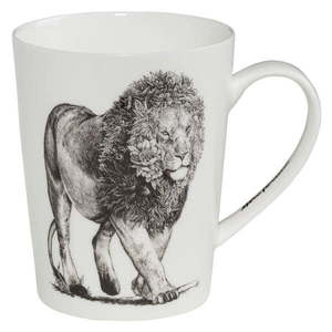 Biely porcelánový hrnček Maxwell & Williams Marini Ferlazzo Lion, 450 ml vyobraziť