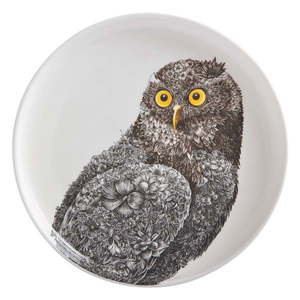 Biely porcelánový tanier Maxwell & Williams Marini Ferlazzo Owl, ø 20 cm vyobraziť
