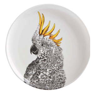Biely porcelánový tanier Maxwell & Williams Marini Ferlazzo Cockatoo, ø 20 cm vyobraziť