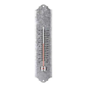 Nástenný vonkajší teplomer Esschert Design, 30 x 6, 7 cm vyobraziť