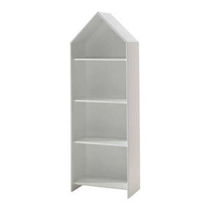 Biela domčeková knižnica Vipack Casami, 57 x 171 cm vyobraziť