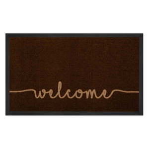 Hnedá rohožka Hanse Home Welcome, 45 x 75 cm vyobraziť