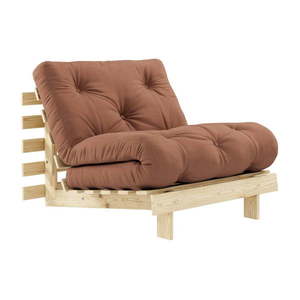 Variabilná křeslo Karup Design Roots Raw/Clay Brown vyobraziť