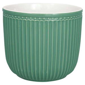 Zelený keramický kvetináč Green Gate Alice, ø 14 cm vyobraziť