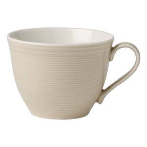 Bielo-béžová porcelánová šálka na kávu Like by Villeroy & Boch, 0, 25 l vyobraziť
