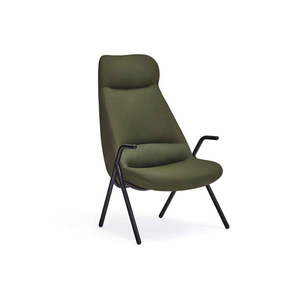 Zelené kreslo Teulat Dins, výška 114 cm vyobraziť