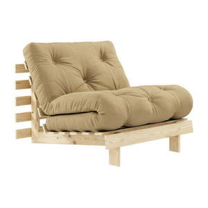 Variabilná křeslo Karup Design Roots Raw/Wheat Beige vyobraziť