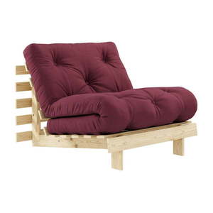 Variabilné kreslo Karup Design Roots Raw/Bordeaux vyobraziť