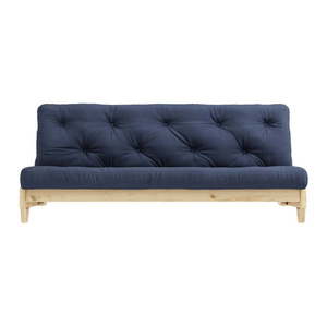 Rozkladacia pohovka s tmavomodrým poťahom Karup Design Fresh Natural/Navy vyobraziť