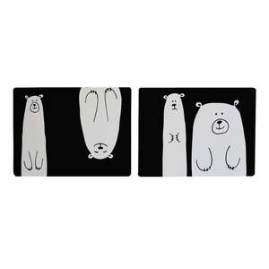 Súprava 2 prestieraní Little Nice Things Bears vyobraziť