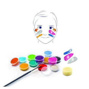 Set maľovanie na tvár Djeco Glitter vyobraziť