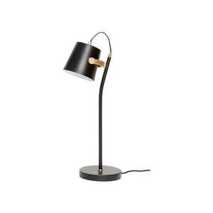 Čierna stolová lampa Hübsch Gorel vyobraziť