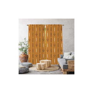 Žltý záves 260x140 cm - Cipcici vyobraziť