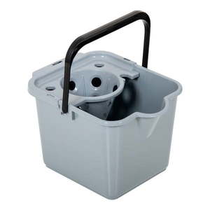 Sivé vedro na mop z recyklovaného plastu Addis Eco Range, 12 l vyobraziť