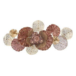 Kovová závesná dekorácia Mauro Ferretti Flowery, 118 x 58 cm vyobraziť