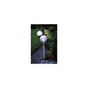 Súprava 2 záhradných svietidiel Star Trading Balls, výška 26, 5 cm vyobraziť
