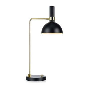 Stolová lampa v čierno-zlatej farbe Markslöjd Larry vyobraziť
