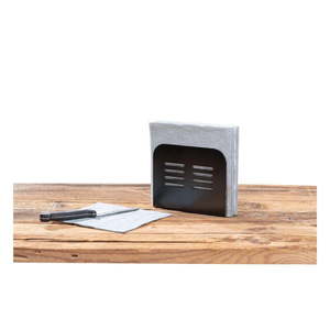 Čierny držiak na obrúsky Wenko Black Outdoor Kitchen Baco vyobraziť