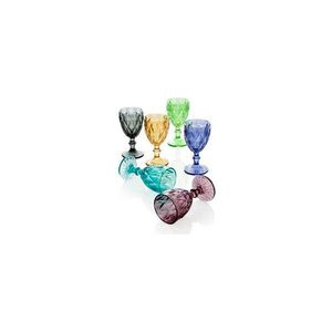 Sada 6 pohárov Brandani Diamante Goblet, 250 ml vyobraziť