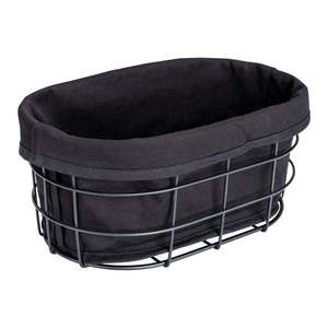 Čierna ošatka na pečivo so stojanom Wenko Black Outdoor Kitchen Bela vyobraziť