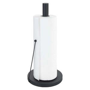 Čierny kovový držiak na kuchynské rolky Wenko Black Outdoor Kitchen Clayton vyobraziť