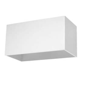 Biele nástenné svietidlo Nice Lamps Geo Maxi vyobraziť