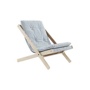 Skladacie kreslo Karup Design Boogie Raw/Beach Blue vyobraziť