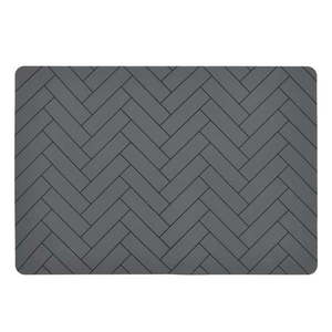 Sivé silikónové prestieranie Södahl Tiles, 33 x 48 cm vyobraziť
