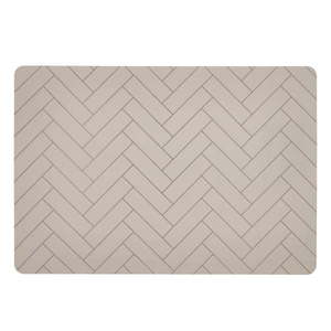 Béžové silikónové prestieranie Södahl Tiles, 33 x 48 cm vyobraziť
