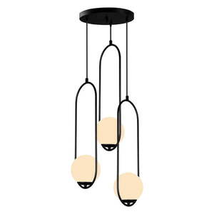 Čierne závesné svietidlo Squid Lighting Arch, výška 146 cm vyobraziť