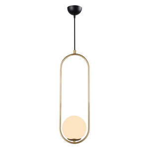 Závesné svietidlo v zlatej farbe Squid Lighting Arch, výška 146 cm vyobraziť