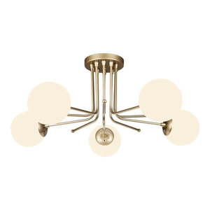 Stropné svietidlo v zlatej farbe Squid Lighting Star, výška 34 cm vyobraziť
