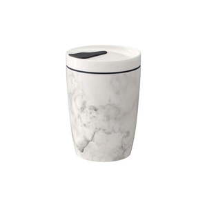 Sivo-biely porcelánový cestovný hrnček Villeroy & Boch Like To Go, 290 ml vyobraziť