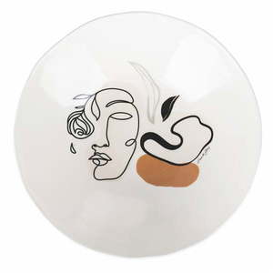 Keramická misa na šalát VDE Tivoli 1996 Face to Grey, ø 31, 5 cm vyobraziť