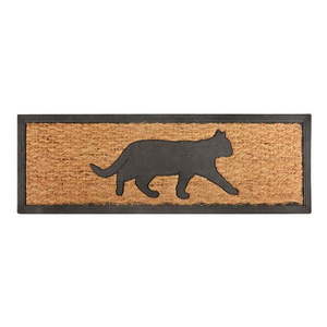 Rohožka z kokosového vlákna Esschert Design Mačka, 25 x 75 cm vyobraziť