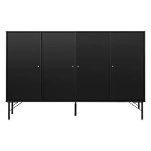 Čierna komoda Hammel Mistral Kubus, 136 x 89 cm vyobraziť