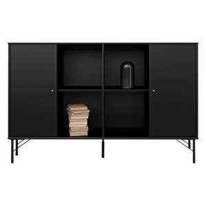 Čierna komoda Hammel Mistral Kubus, 136 x 89 cm vyobraziť