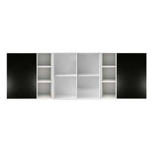 Čiernobiela nástenná komoda Hammel Mistral Kubus, 206 x 69 cm vyobraziť