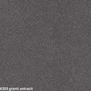 ArtExt Pracovná doska - 38 mm 38 mm: Anthracite Granite K 203 PE vyobraziť