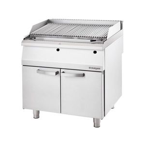 Lávový grill plynový Stalgast 800 „S“ vyobraziť