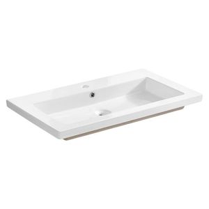 ArtCom Keramické umývadlo SPIRIT UM-8070-80 | biely lesk 80 cm vyobraziť