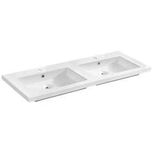 ArtCom Keramické umývadlo SPIRIT UM-8070-120D | biely lesk 120 cm vyobraziť