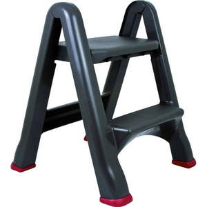 Čierne schodíky Curver, výška 63 cm vyobraziť