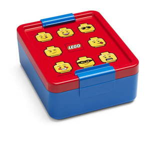 Modrý box na desiatu s červeným vekom LEGO® Iconic vyobraziť