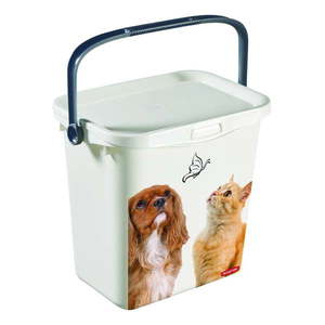Biely viacúčelový box s vekom Curver, 6 l vyobraziť