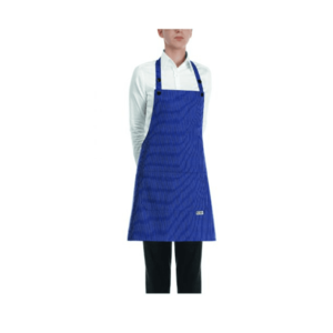 EGOCHEF Kuchárska zástera EGOchef DÁMSKA - Modré jemné biele pásy 70x70 cm vyobraziť