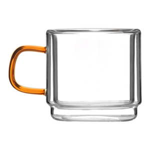Súprava 2 dvojstenných hrnčekov Vialli Design Amber, 80 ml vyobraziť
