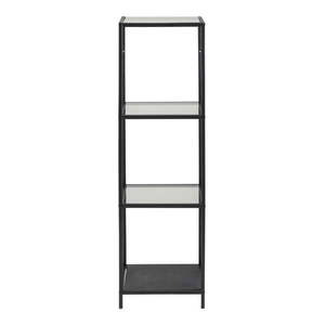 Čierny sklenený regál 35x120 cm Seaford – Actona vyobraziť