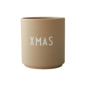 Béžový hrnček z imitácie porcelánu Design Letters Favourite, 0, 25 l vyobraziť