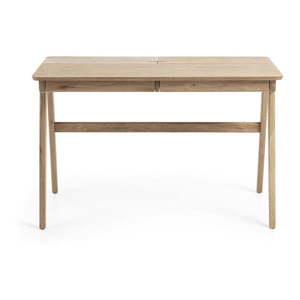 Pracovný stôl Kave Home Jakes Natural, 120 x 65 cm vyobraziť
